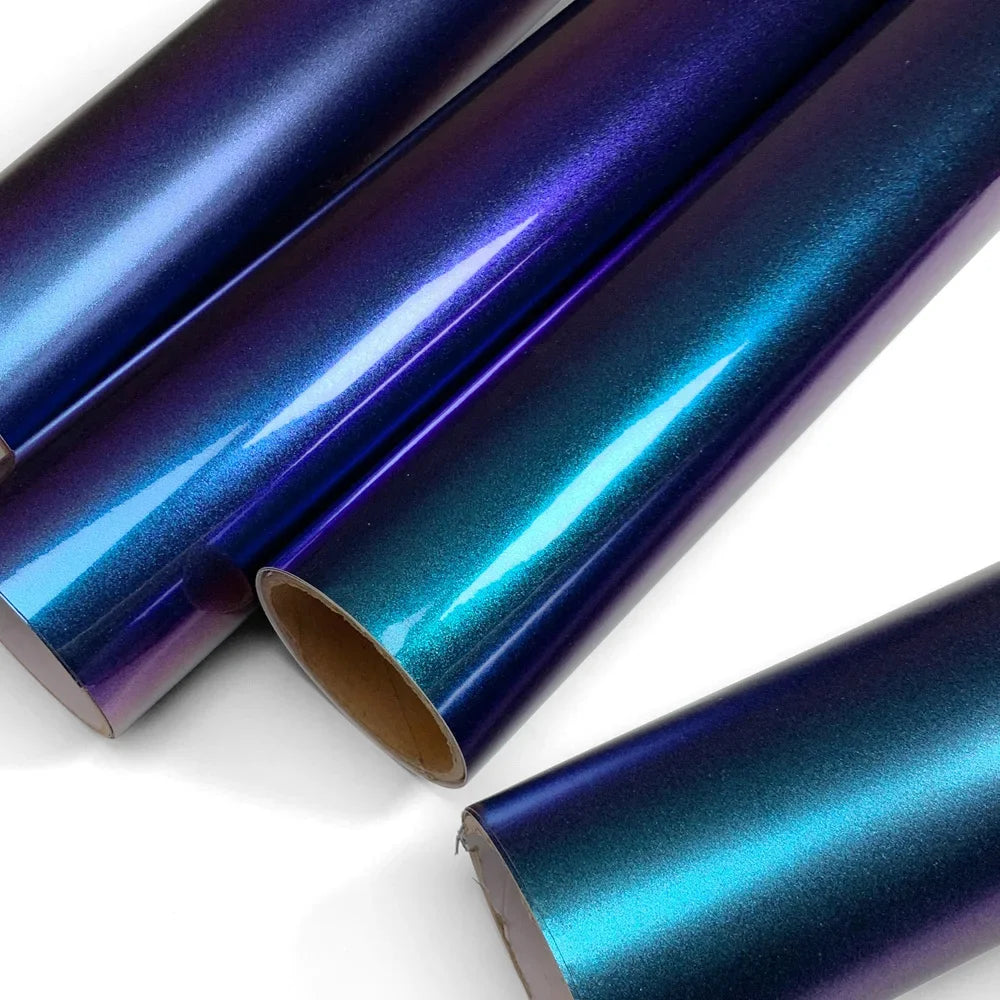 Vinyl Film Color Change Film Glossy Matte Wrapping Purple Blue Air Release Stickers Motorcycle Sticker Accessories
