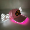 Pearlescent Cowboy Hat Dance Costume Decorate Glowing Cowgirl Cap Glowing For Neon NightClub