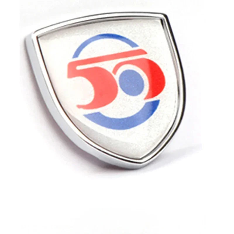 3D Adhesive Drop Process Metal Body Stickers For Mini Cooper R56 F55 Countryman Car Decals Cover Body Badge Stickers Emblem