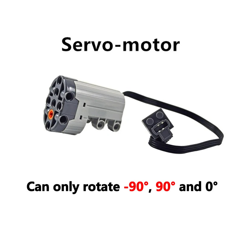 Technical parts Motor multi power functions 8293 8883 tool servo train motor PF model sets building blocks