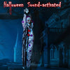 Electric Voice-activated Hanging Ghost Clown Hanging Ghost Halloween Decoration Props