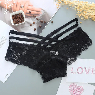 Panties Sexy Briefs for Ladies Underwear Lace women's Lingerie Thong G String Comfortable Breathable