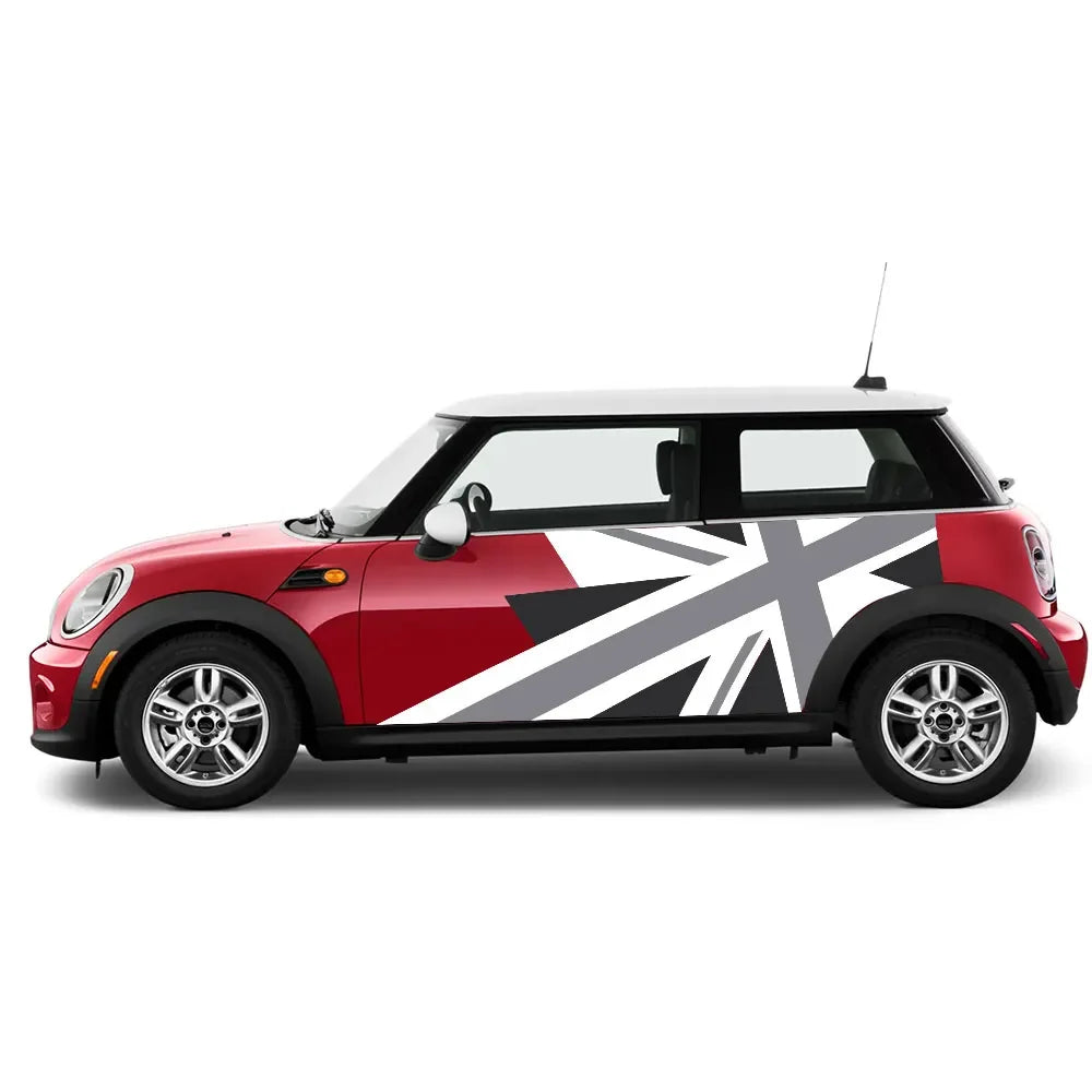 Car Exterior Door Side Body Stickers Decal For MINI Cooper Countryman R60 R55 R56 F55 F56 F60 Car Styling Accessories