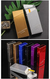 Aluminum Alloy Thin Cigarette Box Moisture Proof and Pressure Proof Creative Cigarette Case