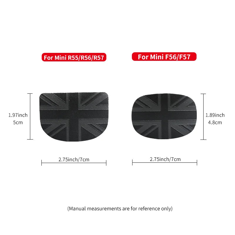 Car Rear Seat Back Handle Decal Cover Protective Sticker For Mini Cooper R56 R55 F56 F57 Interior Decorative Accessories