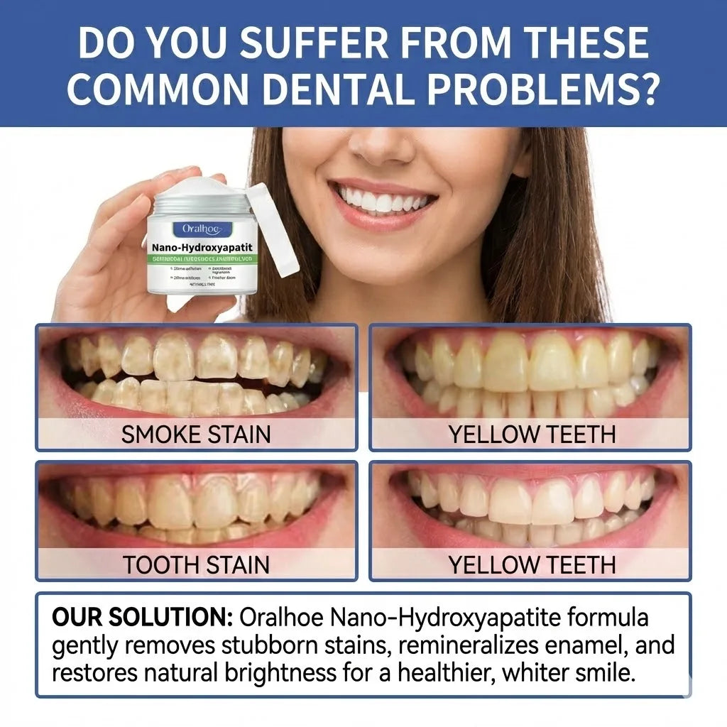 Whitening Tooth Powder: Enamel Repair, Deep Cleaning & Long-Lasting Fresh Breath