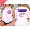 Trump 2024 Shirt Donald Trump Election T-Shirt Presidential Election TShirts Trump 47 47th President Shirt