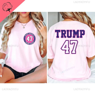 Trump 2024 Shirt Donald Trump Election T-Shirt Presidential Election TShirts Trump 47 47th President Shirt