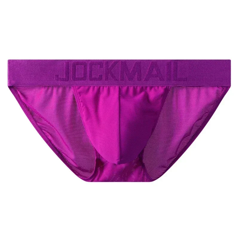 Sexy Man's Underwear Briefs Underpants Nylon Mesh Quick Dry Men's Briefs Bikini Slip Men's Tanga Briefs Nylon SPANDEX