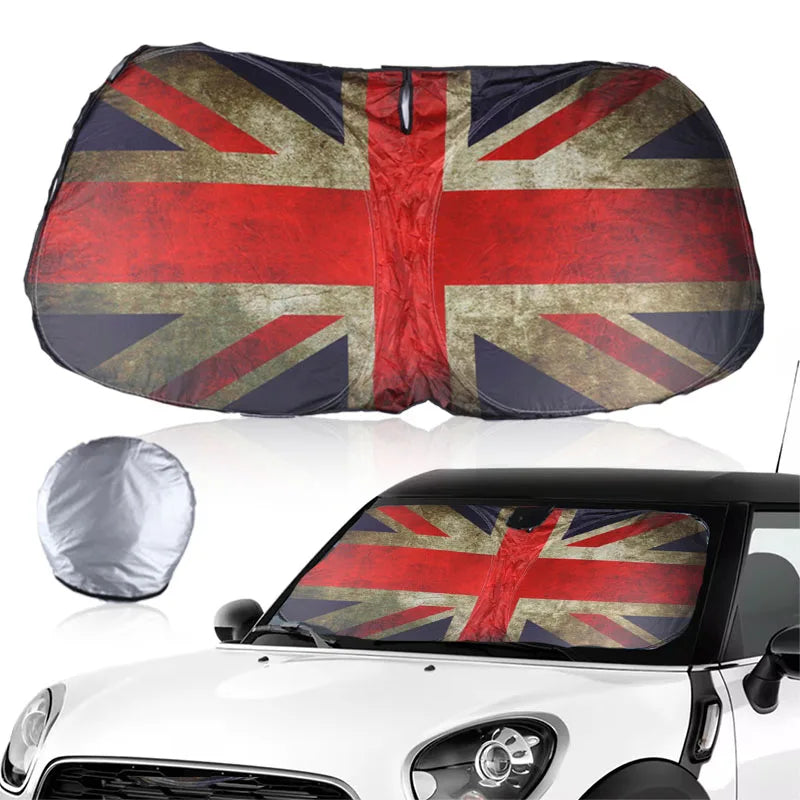 Car Windshield Sunshade Cover Blocks UV Ray Reflector For Mini Cooper One R50 R56 R60 F55 F56 R58 R59