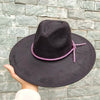 Fedora 9.5cm brim feather accessories autumn and winter jazz hat women's hat fashion Panama hat