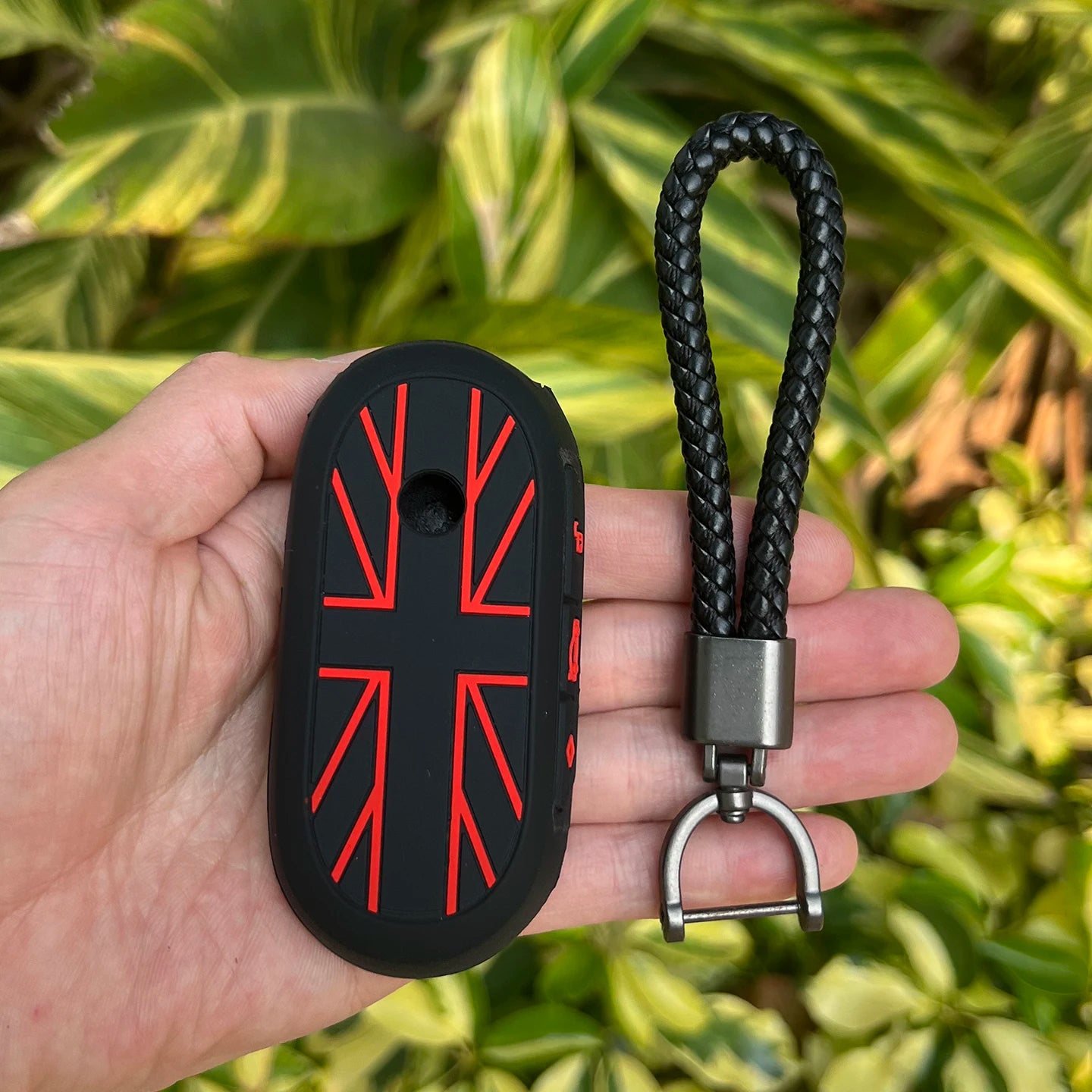 Car Key Case Protector for Mini Cooper U25 F65 F66 F67 J01 J05 Countryman Rubber Remote Cover Bag Keychain Accessories