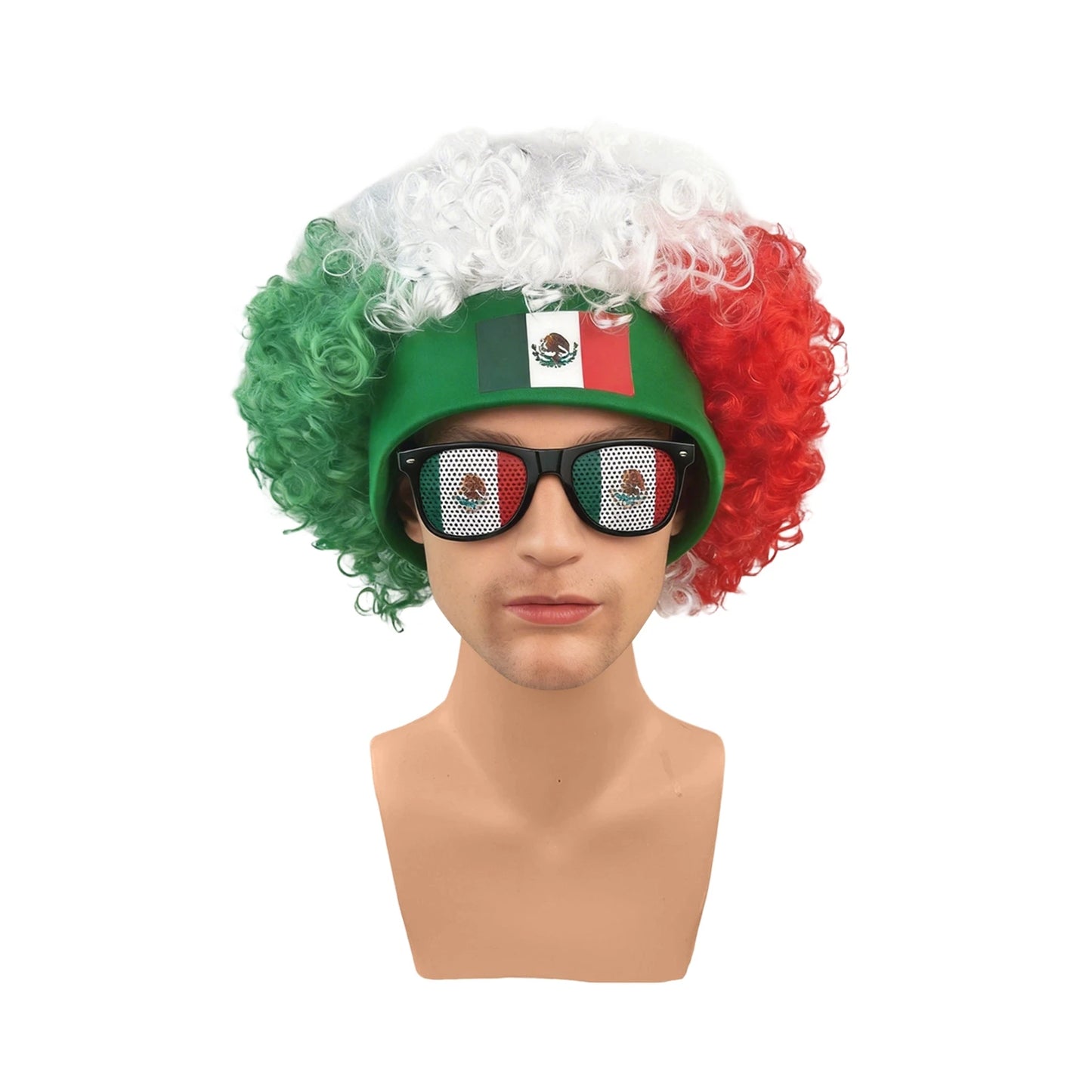 Football Fans Caps Costume Party Wig Decor Supplies Cosplay Headdress for Kids Adults, Perfect For Cheering The Game