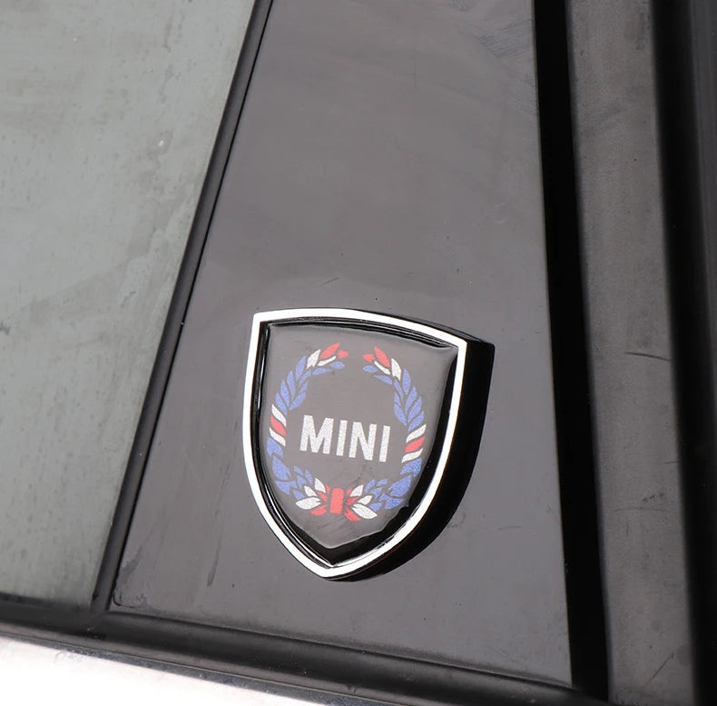 Car Body Decorative Sticker Metal Modification Accessories For MINI ONE COOPER S JCW R55 R56 R60 R61 F54 F55 F56 F57 F60