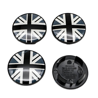 4Pcs 54mm Car Wheel Center Cover Rim Cover Badge Wheel Badge For Mini Cooper One S JCW Countryman R56 R50 R53 R55 R57 R60 F55