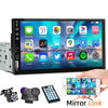 Car Radio 1 Din MP5 Player Touch Screen Multimedia FM ISO Power Aux Input USB Bluetooth  Mirror Link Universal Autoradio