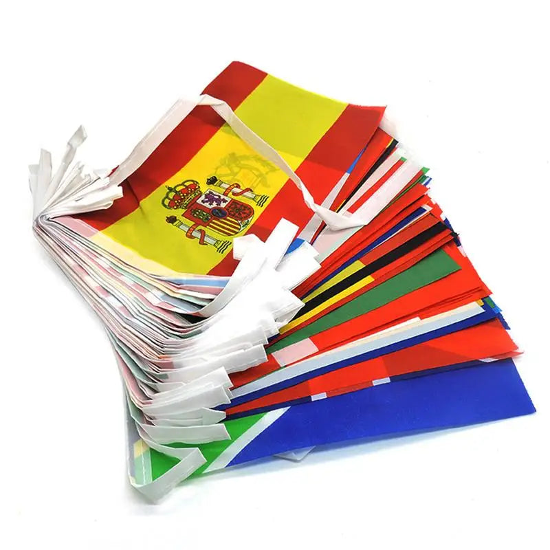 FLAG 100/200 Countries National Flag14x21cm 20x30cm String Flag Countries Around The World Nations Flag For Party decor