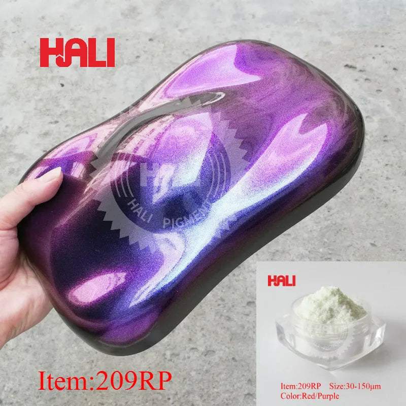 Chameleon pigment powder color shift mica pigment,color flip pigment item:4815 color:red/violet/blue
