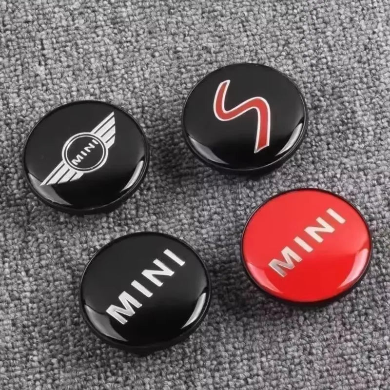 Car Styling Wheel Center Hup Caps Auto Tire Cover Exterior Decoration Accessories for MINI Coopers JCW F54 F55 F56 F60 4pcs 56MM