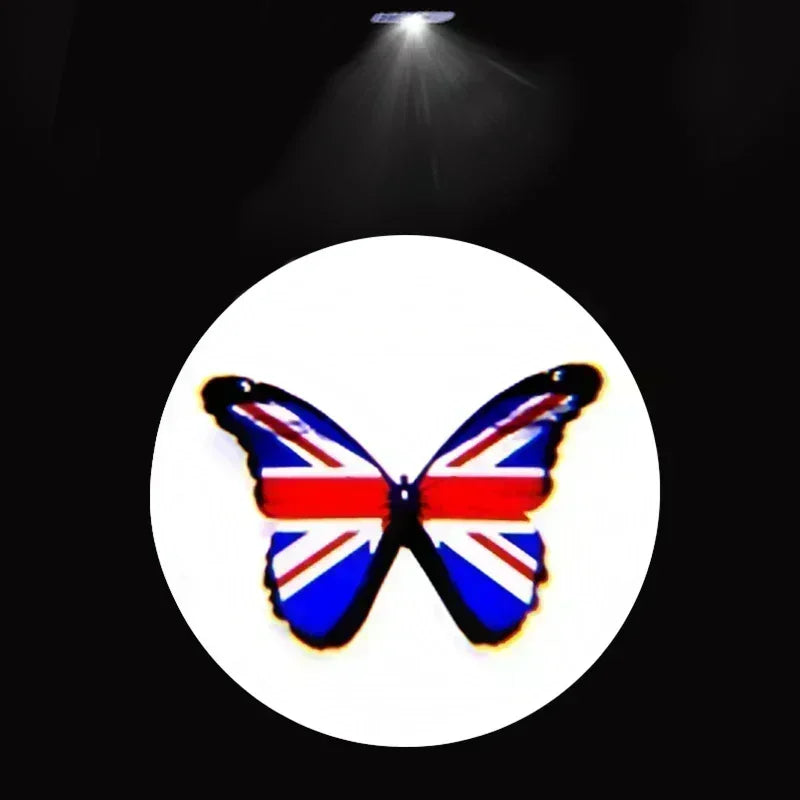 Car Door Welcome Lamps HD LED Laser Projectaor Lights 2PC For MINI Cooper One S JCW R56 R55 R53 F55 F56 R57 R60