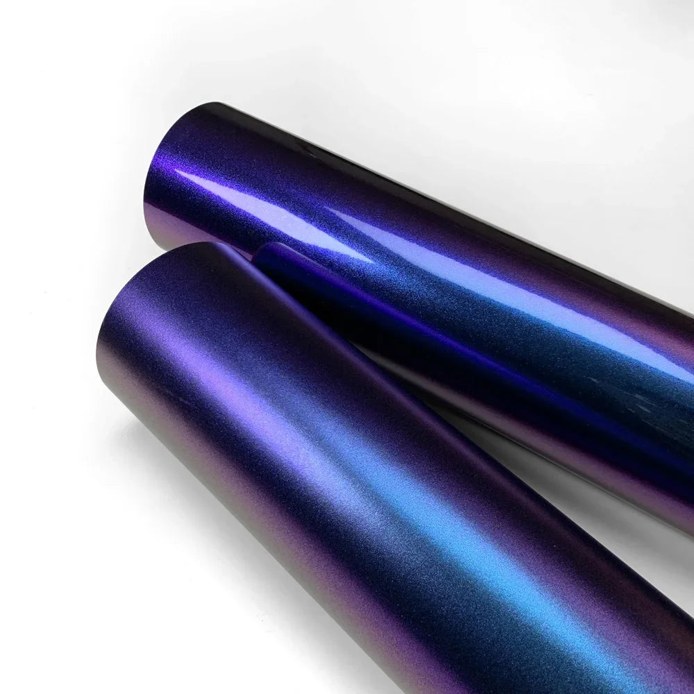 Vinyl Film Color Change Film Glossy Matte Wrapping Purple Blue Air Release Stickers Motorcycle Sticker Accessories