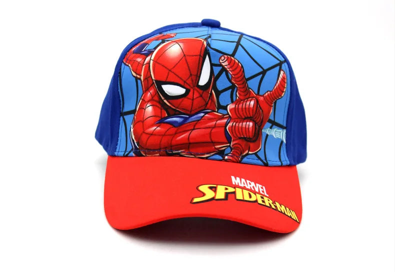 Spider Cartoon Baseball Caps Children Snapback Hats Kids Hat Boys Girls Cute Photography Props Caps Gift