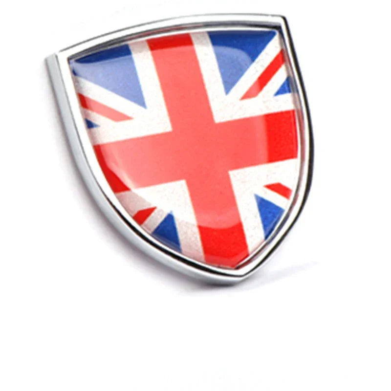 3D Adhesive Drop Process Metal Body Stickers For Mini Cooper R56 F55 Countryman Car Decals Cover Body Badge Stickers Emblem
