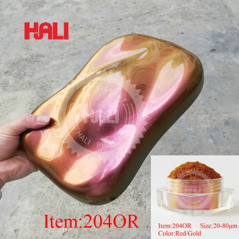 Chameleon pigment powder color shift mica pigment,color flip pigment item:4815 color:red/violet/blue
