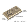 New 1 Retro Antiqued Bronze Cigarette Case 20pcs Capacity Cigarette Box Metal Cigarette Bag Outdoor Cigarette Storage