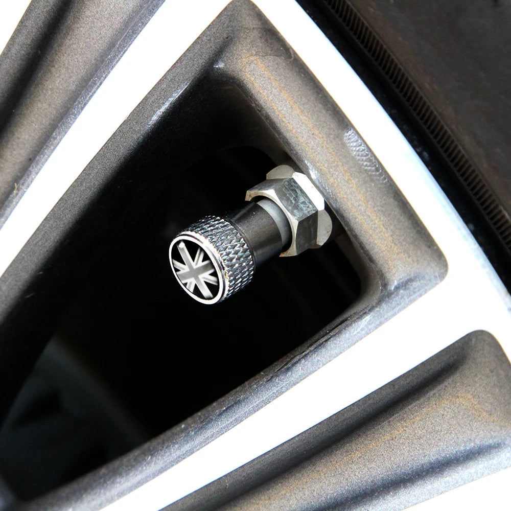 Tire Valve Caps Universal Fits All Cars Trucks SUV Bike Bicycle Motorcycle Car Aluminum Alloy Tyre Valve Dust Covers