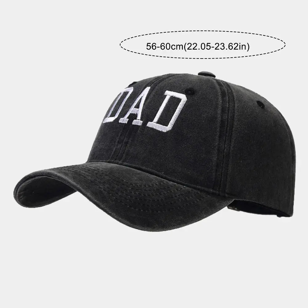 DAD MOM Embroidery Baseball Caps Vintage Adjustable Distressed Faded Cap Hiphop Baseball Hats