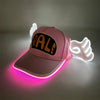 Pearlescent Cowboy Hat Dance Costume Decorate Glowing Cowgirl Cap Glowing For Neon NightClub