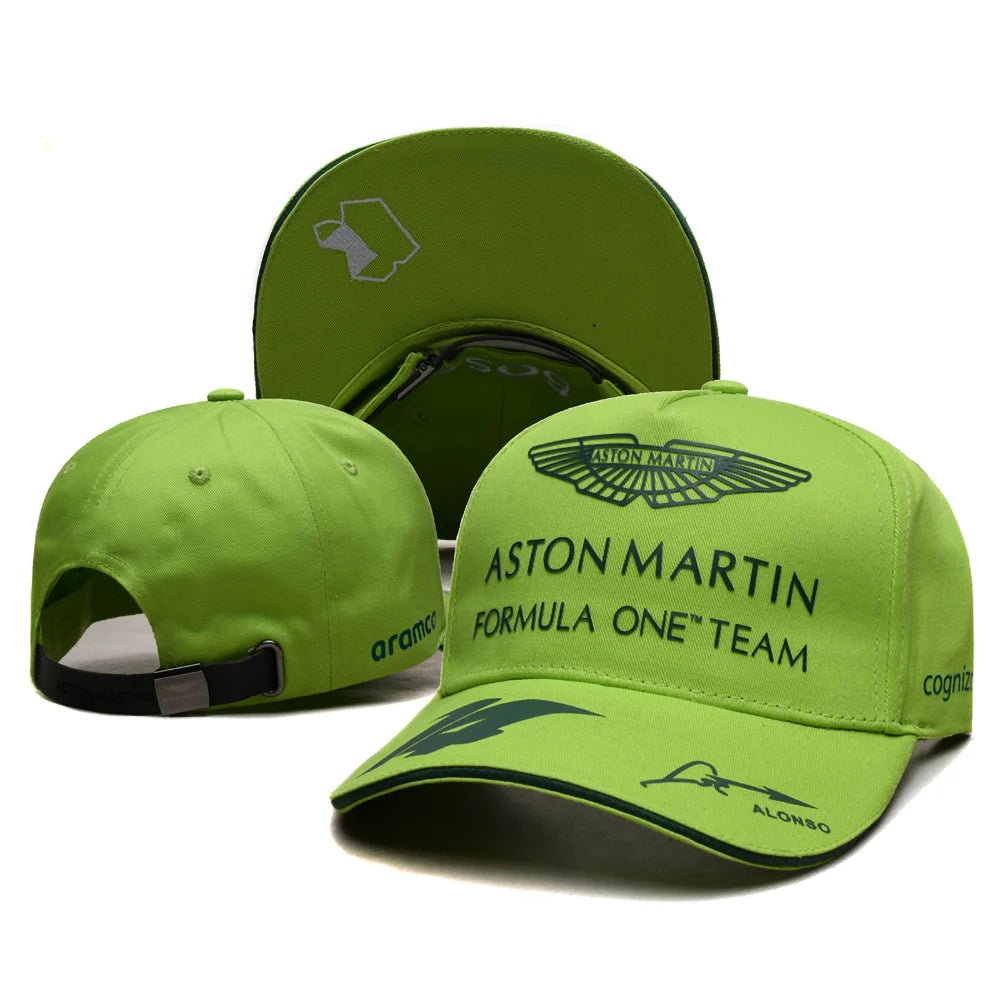 Aston Martin F1 Team Fernando Alonso Baseball Cap outdoor Sports Sunscreen Sun Hat