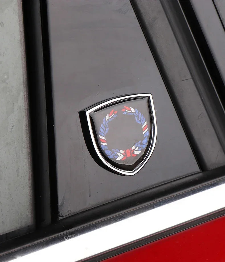3D Adhesive Drop Process Metal Body Stickers For Mini Cooper R56 F55 Countryman Car Decals Cover Body Badge Stickers Emblem