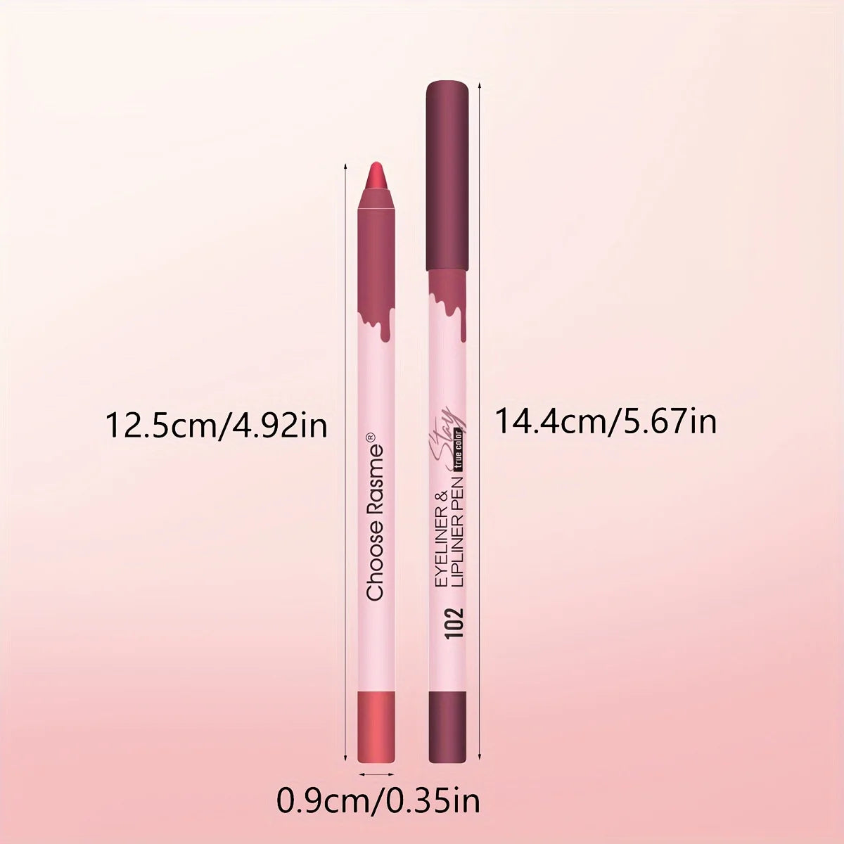 Lip Liner Pencil Set Waterproof Long Lasting Nude Red Lip Contour Pencil Sexy Rose Pink Lipstick Tint Makeup