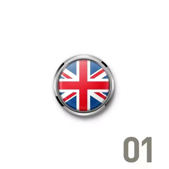 Metal Car Side Rear Sticker Window Badge for MINI COOPER JCW F56 F60 R60 R61 F60 Cooper S Countryman Paceman Decoration