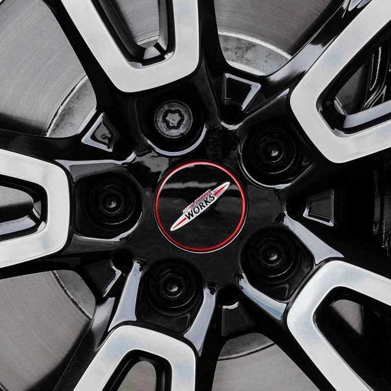 Car emblem Wheel hub Center Cap Badge covers For Mini Cooper S 2011 2012 2013 R56 R50 R53 F56 F55 R60 Accessories