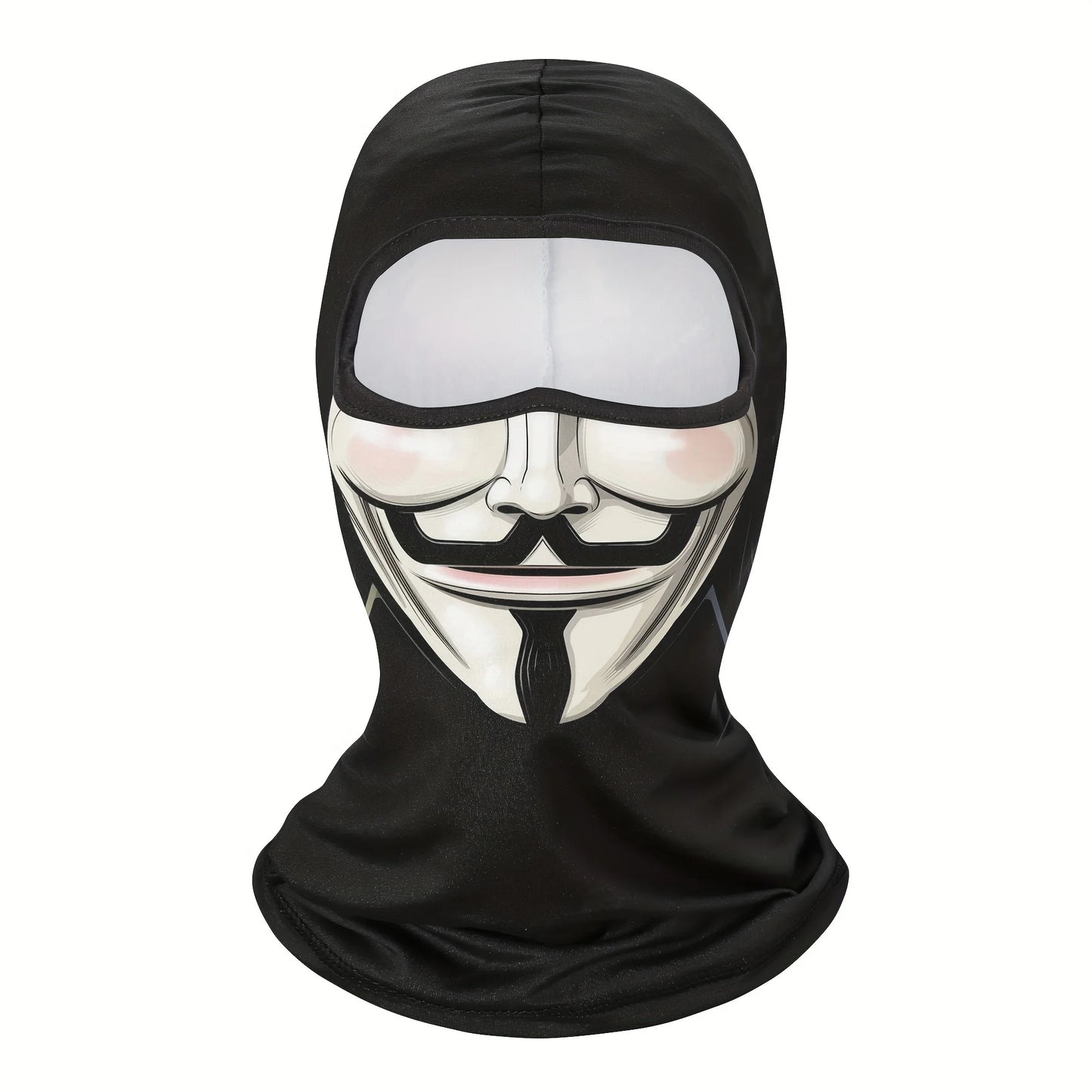 Face Mask Clown Ghost Skull Mask, Breathable Windproof, UV Sun Dust Protective Full Face Cover For Summer Sprin