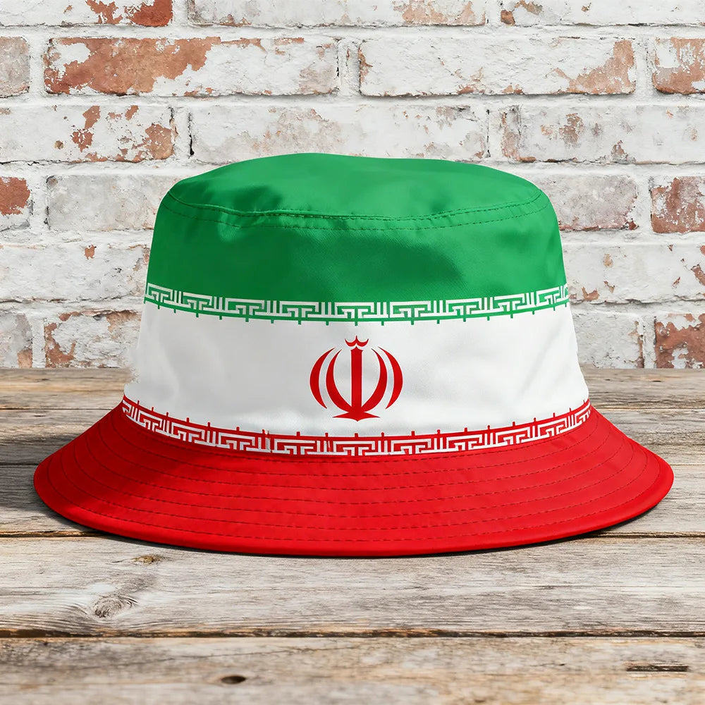 Countries National Flag Bucket Hat Men Women Football Fan Party Football Cup Reversible Sun Hat Soccer Fans