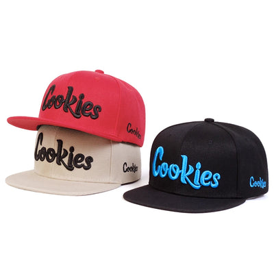 Cookies Embroidery Hip-hop Hats Spring Autumn Outdoor Adjustable Casual Baseball Caps Sunscreen Hat