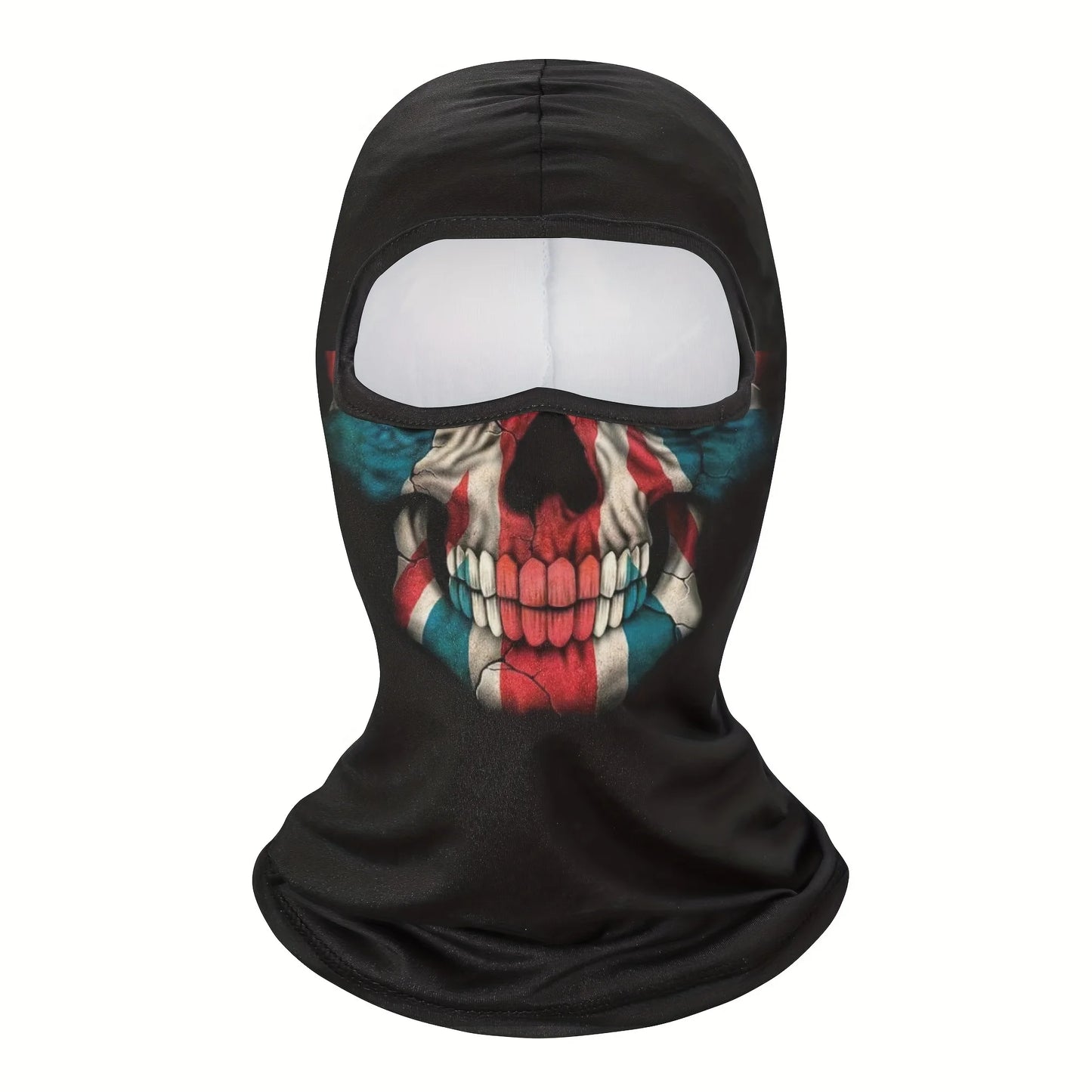 Face Mask Clown Ghost Skull Mask, Breathable Windproof, UV Sun Dust Protective Full Face Cover For Summer Sprin