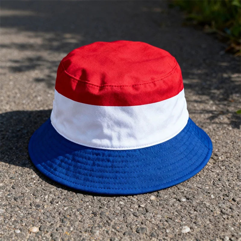 Countries National Flag Bucket Hat Men Women Football Fan Party Football Cup Reversible Sun Hat Soccer Fans