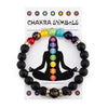 7 chakra bracelet for healing Natural Crystal Healing Anxiety Jewellery Mandala Yoga Meditation Bracelet Gift