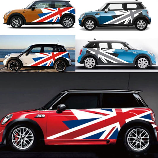 Car Exterior Door Side Body Stickers Decal For MINI Cooper Countryman R60 R55 R56 F55 F56 F60 Car Styling Accessories