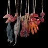 Halloween Horror Hanging Prop Fake Dead Mouse Bat Bloody Hand Feet Decor Prop Ornament