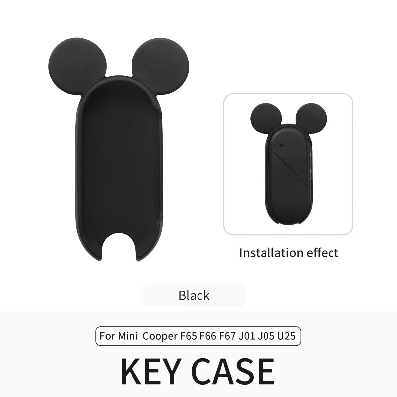Car Key Case Protection Cover Shell For Mini Cooper S JCW F65 F66 F67 E/SE J01 Aceman J05 U25 Countryman Key Cover Accessories