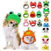 Cute Pet Hat for Cat Dress Up Dog Costume Halloween Christmas Cosplay Warm Headwear Dogs Hats