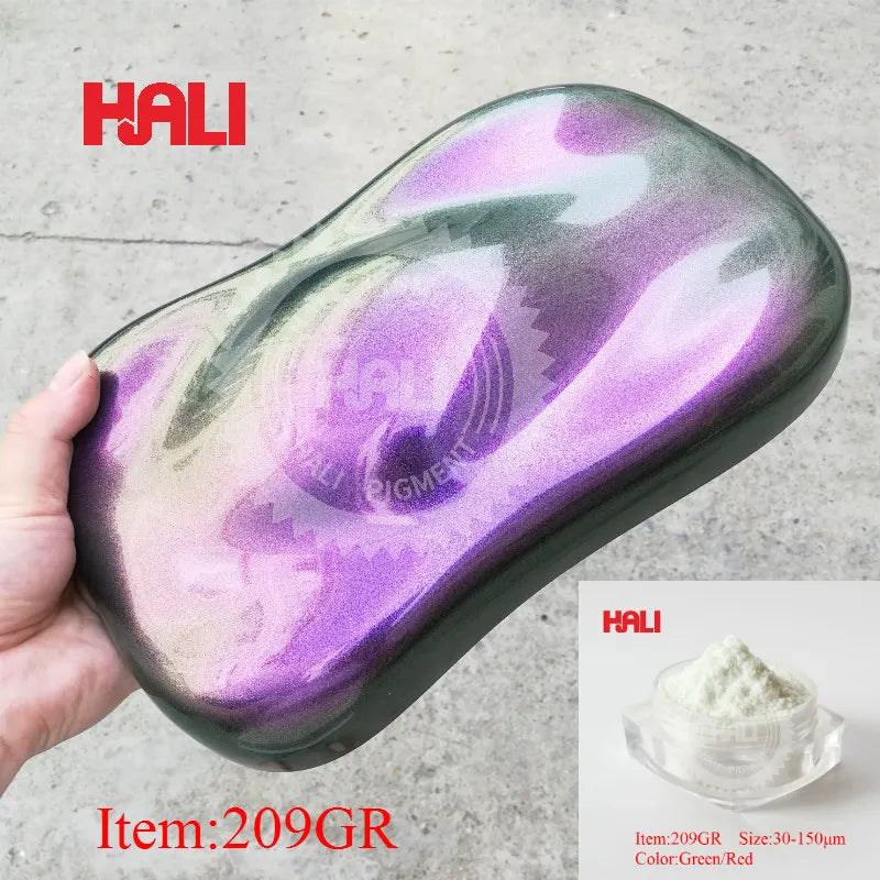 Chameleon pigment powder color shift mica pigment,color flip pigment item:4815 color:red/violet/blue