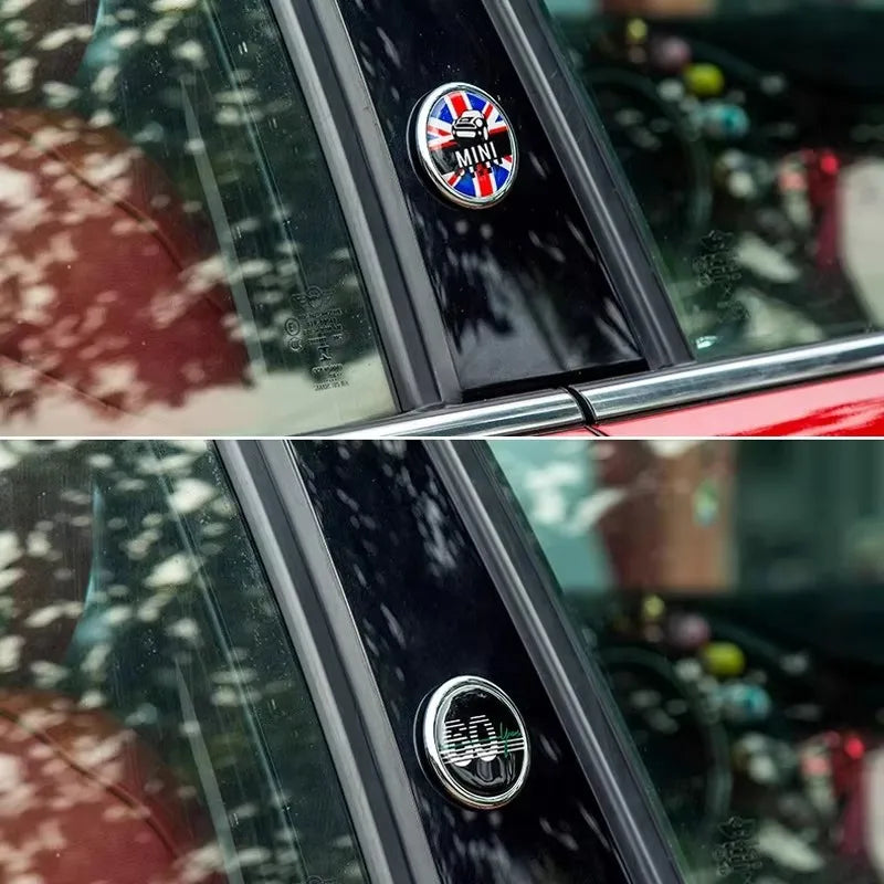 Metal Car Side Rear Sticker Window Badge for MINI COOPER JCW F56 F60 R60 R61 F60 Cooper S Countryman Paceman Decoration