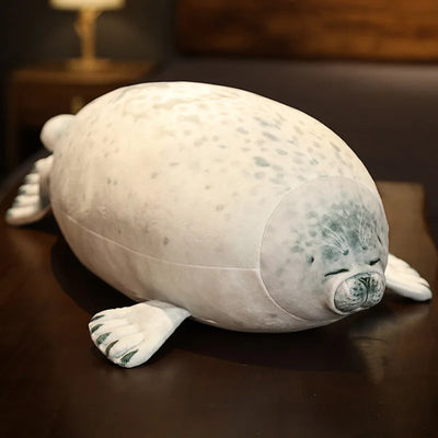 Plush Foca Gorda Seal Toy Stuffed Animal Foca Guatona Peluche Soft Doll Sleeping Pillow Cute Sea Lion Doll